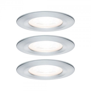 Paulmann Plm 93480 éclairage encastré nova starr, GU10, 3 x 6,5 w, 3 2...