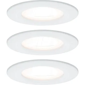Paulmann Plm 93442 Éclairage Encastré Nova, 6,5 W, 2 2700 K, Rigide, Rond, Blan... pas cher