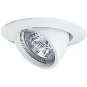 Comparateur de prix : Anneau lumineux Ampoule halogène GU5.3 Paulmann 98773 50 W blanc