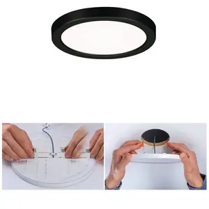 Paulmann 79962 panneau LED panneau encastré Areo IP44 118 mm rond incl... pas cher