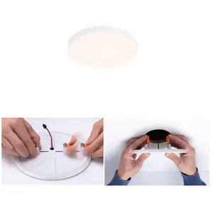 Paulmann 79938 panneau LED panneau encastré Veluna VariFit Edge 90 mm ... pas cher