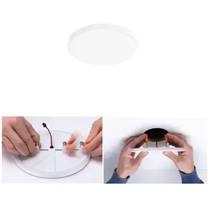 Paulmann 79950 panneau LED panneau encastré Veluna VariFit Edge 90 mm ... pas cher