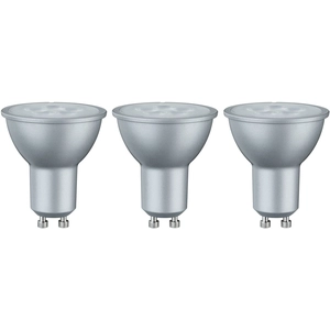 Comparateur de prix : Paulmann 28430 Pack de 3 LED Réflecteurs, 3x6,5W, GU10, 230 V, 2700K