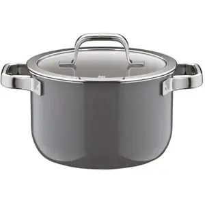WMF Fusiontec Mineral Pro, Kochtopf mit Deckel, 20 cm, Platinum, Poêle...