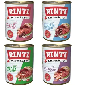 Lot RINTI 12 x 800 g pour chien - Lot 1 pas cher