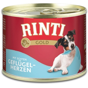 RINTI Gold 12 x 185 g pour chien - coeurs de volaille pas cher