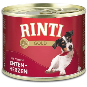 RINTI  Gold 12 x 185 g pour chien - bouchées de canard pas cher