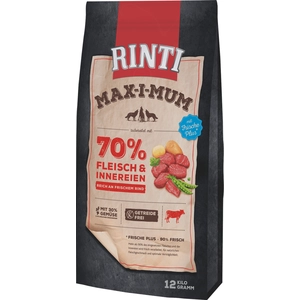 12kg RINTI Max-i-mum boeuf - Croquettes pour chienVendu parzooplus-be