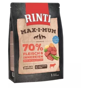 RINTI Max-i-mum boeuf pour chien - 1 kg pas cher