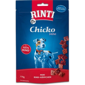 170g RINTI Extra Chicko Mini boeuf, - Friandises pour chien pas cher