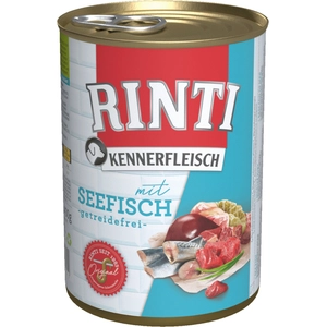 Comparateur de prix : RINTI 6 x 400 g pour chien - poisson de mer