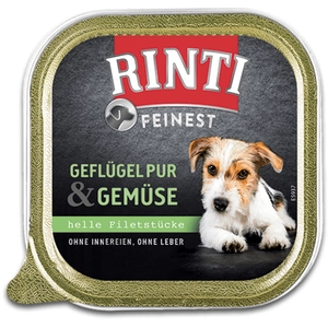 RINTI Feinest 11 x 150 g pour chien - volaille, légumes pas cher