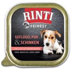 RINTI Feinest 11 x 150 g pour chien - volaille, jambonVendu parzooplus-be