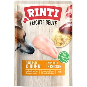 Rinti - Leichte Beute 10x400g - Puur Rundvlees & Kip pas cher