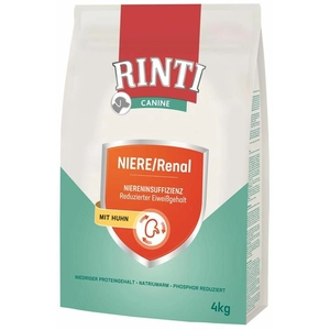 4kg RINTI Canine rein et renal avec poulet nourriture pour chien sec pas cher