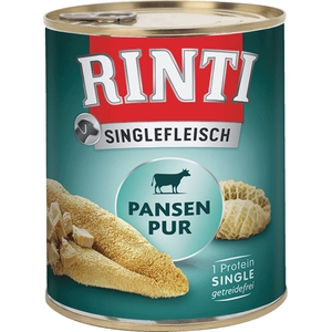 RINTI Viande Pure 6 x 800 g pour chien - pures pansesVendu parzooplus-be