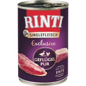 RINTI Viande Pure 6 x 400 g pour chien - pure volaille