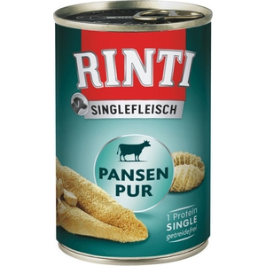 RINTI Viande Pure 6 x 400 g pour chien - pures panses pas cher