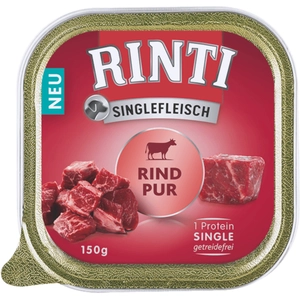 Comparateur de prix : RINTI Viande pure 10 x 150 g pour chien - pur boeuf
