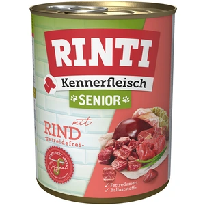 6x800g RINTI Senior boeuf - Pâtée pour chien pas cher