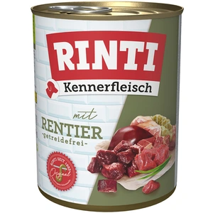 6x800g RINTI renne - Pâtée pour chien pas cher