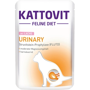 24x85g Urinary saumon Kattovit - Pâtée pour chat pas cher
