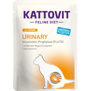 Comparateur de prix : 6x85g Kattovit Urinary poulet - Pâtée pour chat