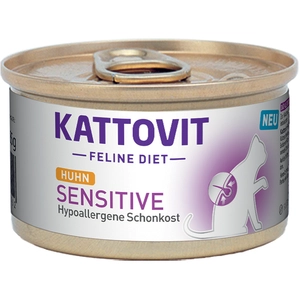 Kattovit Sensitive 6 x 85 g pour chat - poulet pas cher