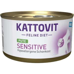 Kattovit Sensitive 6 x 85 g pour chat - dinde pas cher