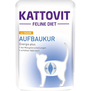 6x85g Kattovit Formule revitalisante poulet - Pâtée pour chat pas cher