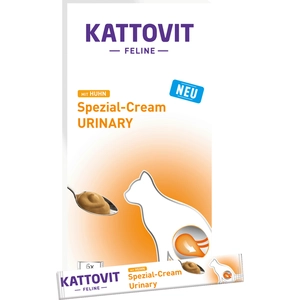 Comparateur de prix : Crème spéciale Kattovit Urinary pour chat - poulet (6 x 15 g)