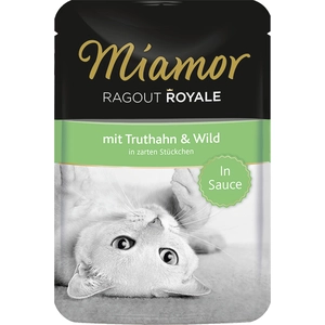 Miamor Ragoût Royal en sauce 22 x 100 g pour chat - dinde, gibier pas cher