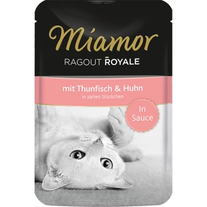 Miamor Ragoût Royal en sauce 22 x 100 g pour chat - thon, poulet