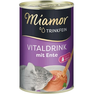Comparateur de prix : 6x135mL Boisson Miamor Trinkfein Vitaldrink canard - Friandises pour c...