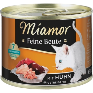 12 x 185g poulet Miamor Proies fines nourriture humide pour chats pas cher