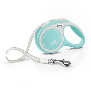 FLEXI Enrouleur New Comfort - Bleu Clair - XS - 3 m pas cher