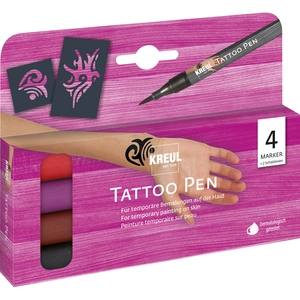Kreul- marqueurs dcoratifs & cratifs- tattoo pen, c.kreul 62170 pas cher