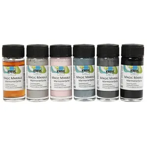 KREUL Magic Marble couleurs pastel 6x20 ml