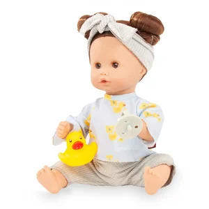 Gotz Götz Babypop Sleepy Aquini Meisje Eendje Bruin Haar 30 cm pas cher