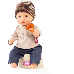 Gotz Götz babypop bad-enplaspop jongen 33cm pas cher