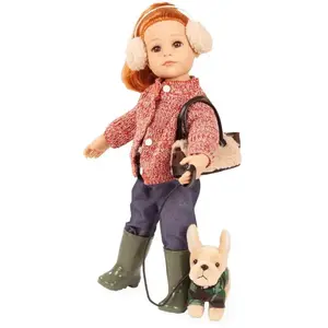 Gotz Götz Modepop Hannah en haar Hond 2025 50 cm pas cher