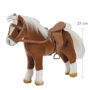 GOTZ - Cheval, selle et harnais, brun pas cher