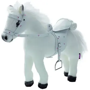 Gotz - 3401485 - Cheval, selle et harnais, blanc pas cher