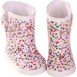 GOTZ Vêtements Pour Poupée De 42 À 50 Cm : Bottes De Pluie À Fleurs pas cher