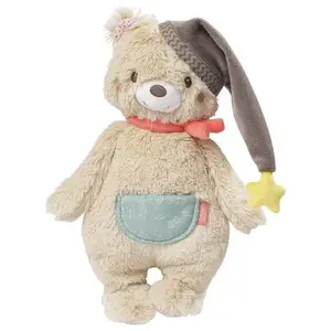 Fehn Knuffelbeer Bruno 25 Cm Beige pas cher