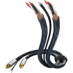 Câbles phono Inakustik Connect 212 Phono RCA (0,75 m) pas cher