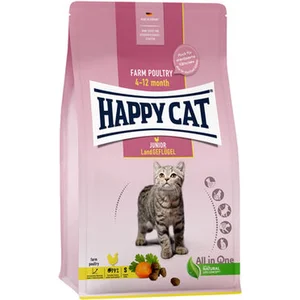 10kg Junior volaille fermière Happy Cat - Croquettes pour chat pas cher