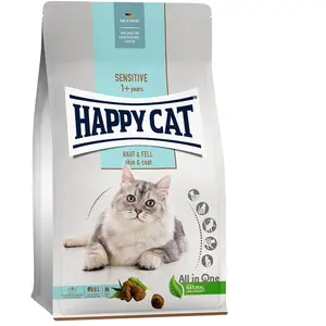 Happy Cat Care Peau & pelage pour chat - 4 kg pas cher