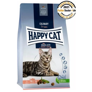 10kg Culinary Adult saumon de l'Atlantique Happy Cat - Croquettes pour... pas cher