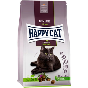 Comparateur de prix : 10kg Sterilised Adult agneau des pâturages Happy Cat - Croquettes pour chat